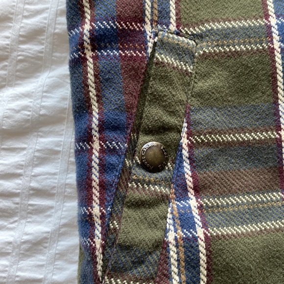 Roots Flannel Plaid Sherpa Jacket - Picture 9 of 9